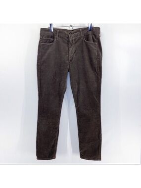 MOTHER The Looker Crop in Hopscotch Corduroy Pants